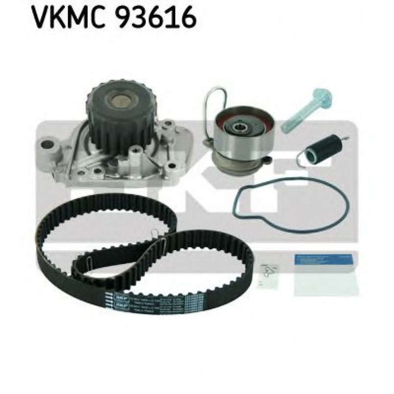 VKMC 93616 SKF - Насос охолоджуючої рідини + комплект зубчатого ремня